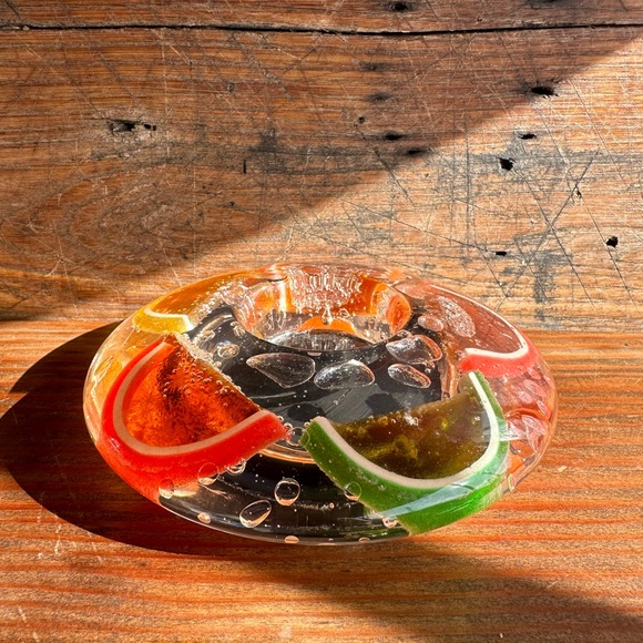 Lucite citrus tea light holder - Picture 3 of 10